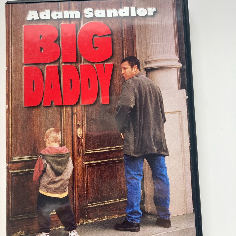 Big daddy  dvd, Watch twice, this funny comedy for family
